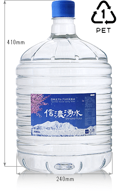信濃湧水3ガロン（11.4L）ボトル